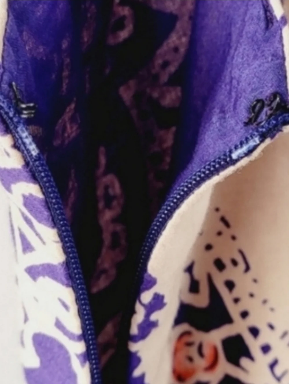 FREE PEOPLE Folklore Embellished Neckline Purple Dress Size 10 - Picture 6 of 8